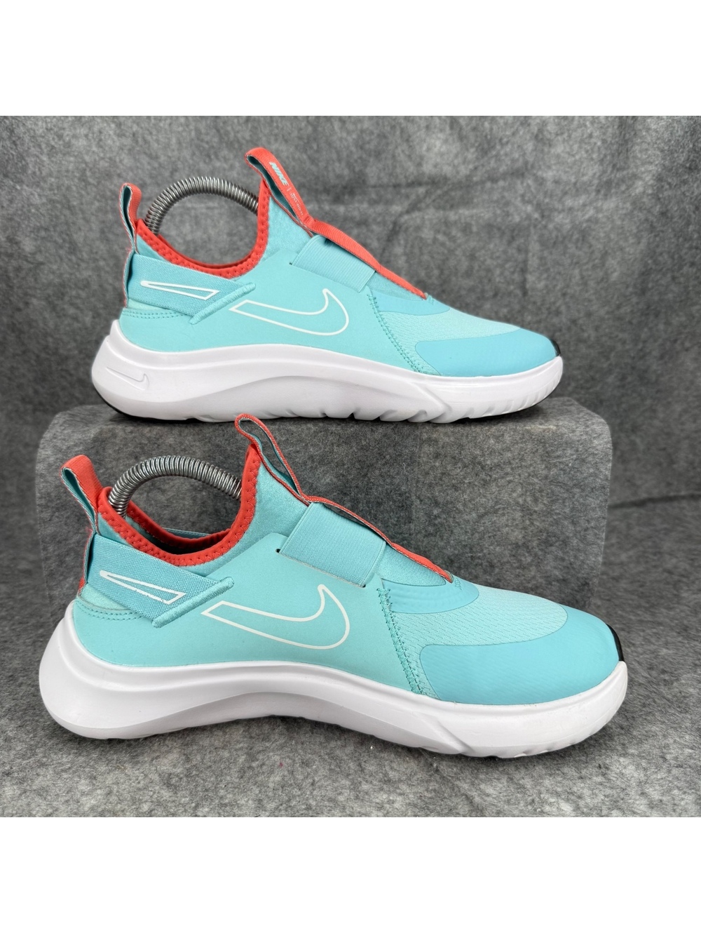 Nike Flex Plus GS ‘Copa’ Slip On Shoes CW7415-402 Blue Orange Youth 6.5Y 090